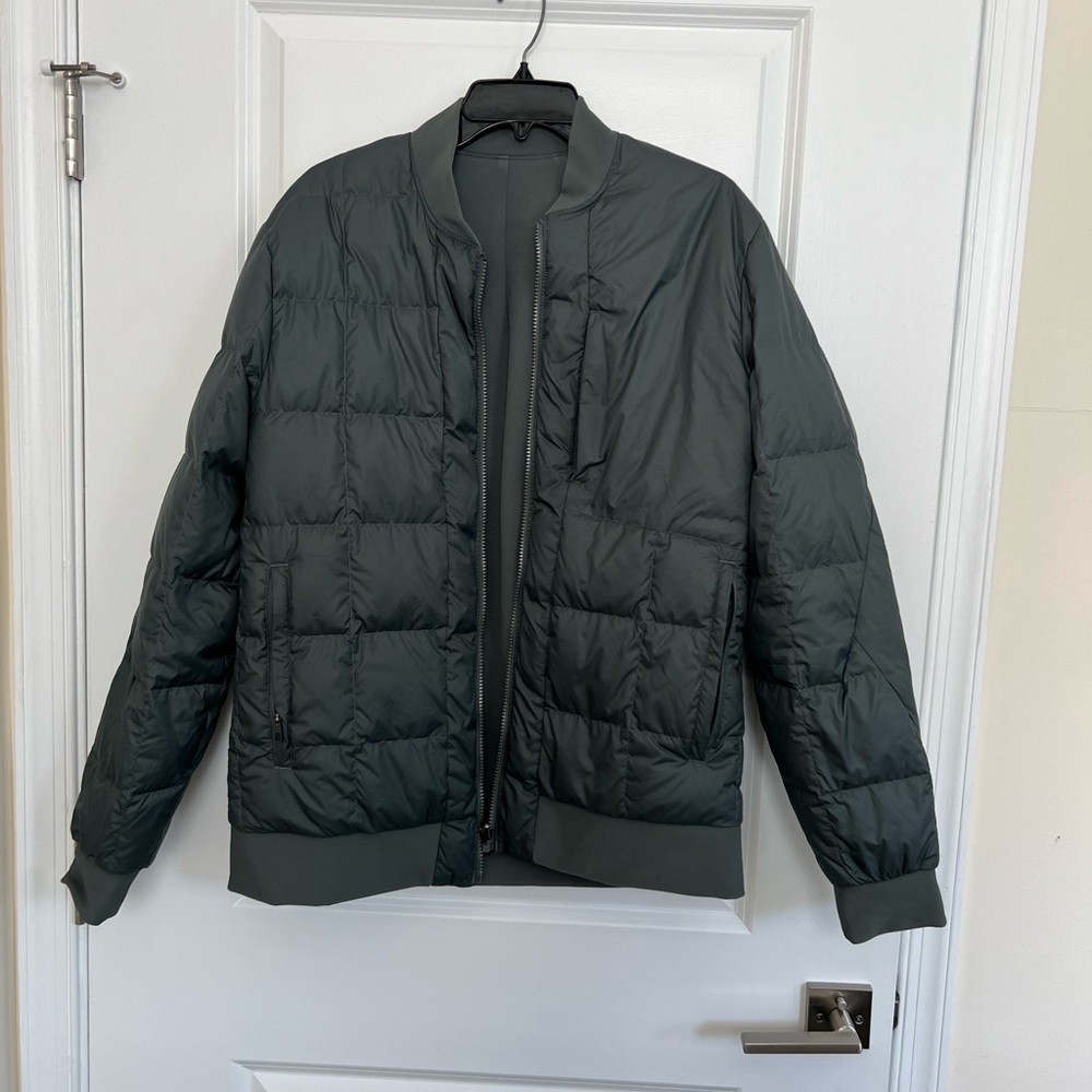 lululemon athletica Dark Green Bomber Jacket